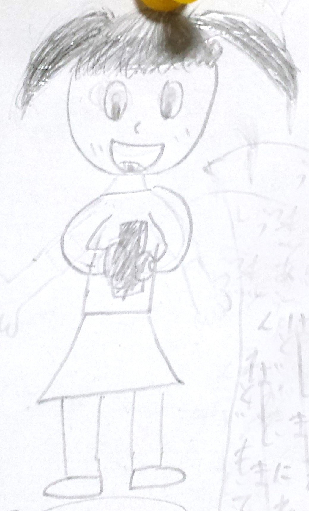明るくした手書き絵